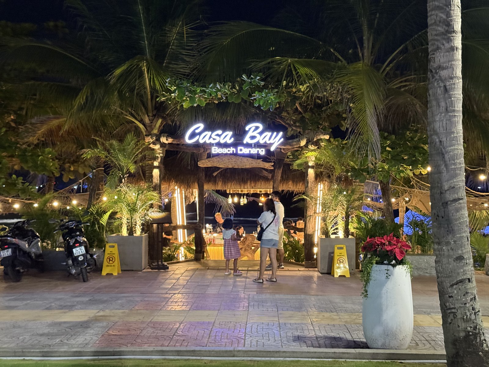 Casa Bay, from the street.
