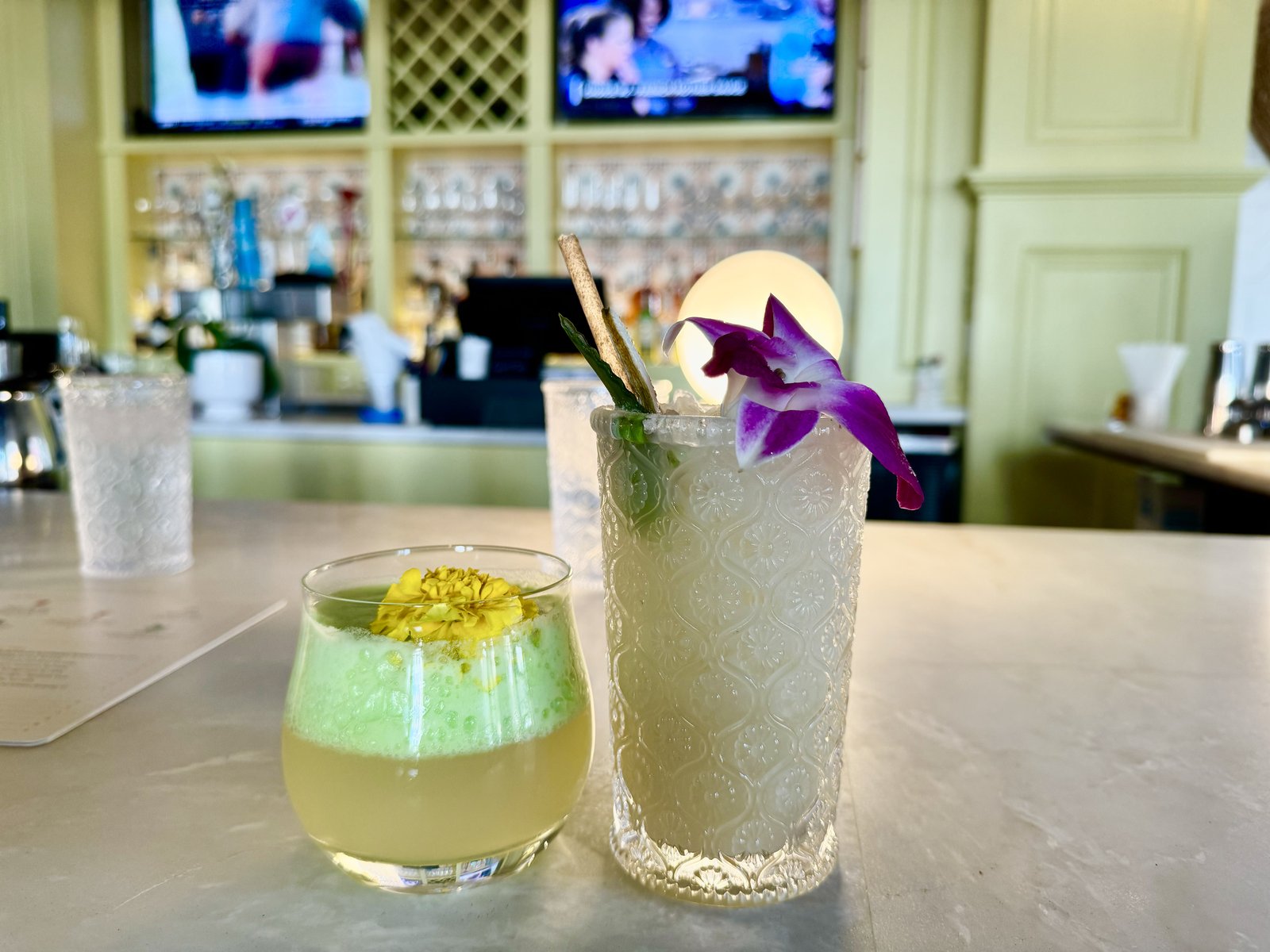 The Honey Bee and the Coco Piña at Gingerline.