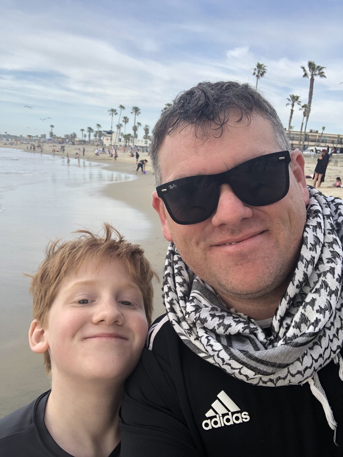 Davin and me in San Diego, March 2019.