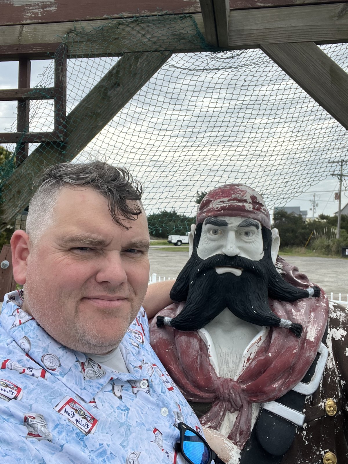 Me and a pirate.