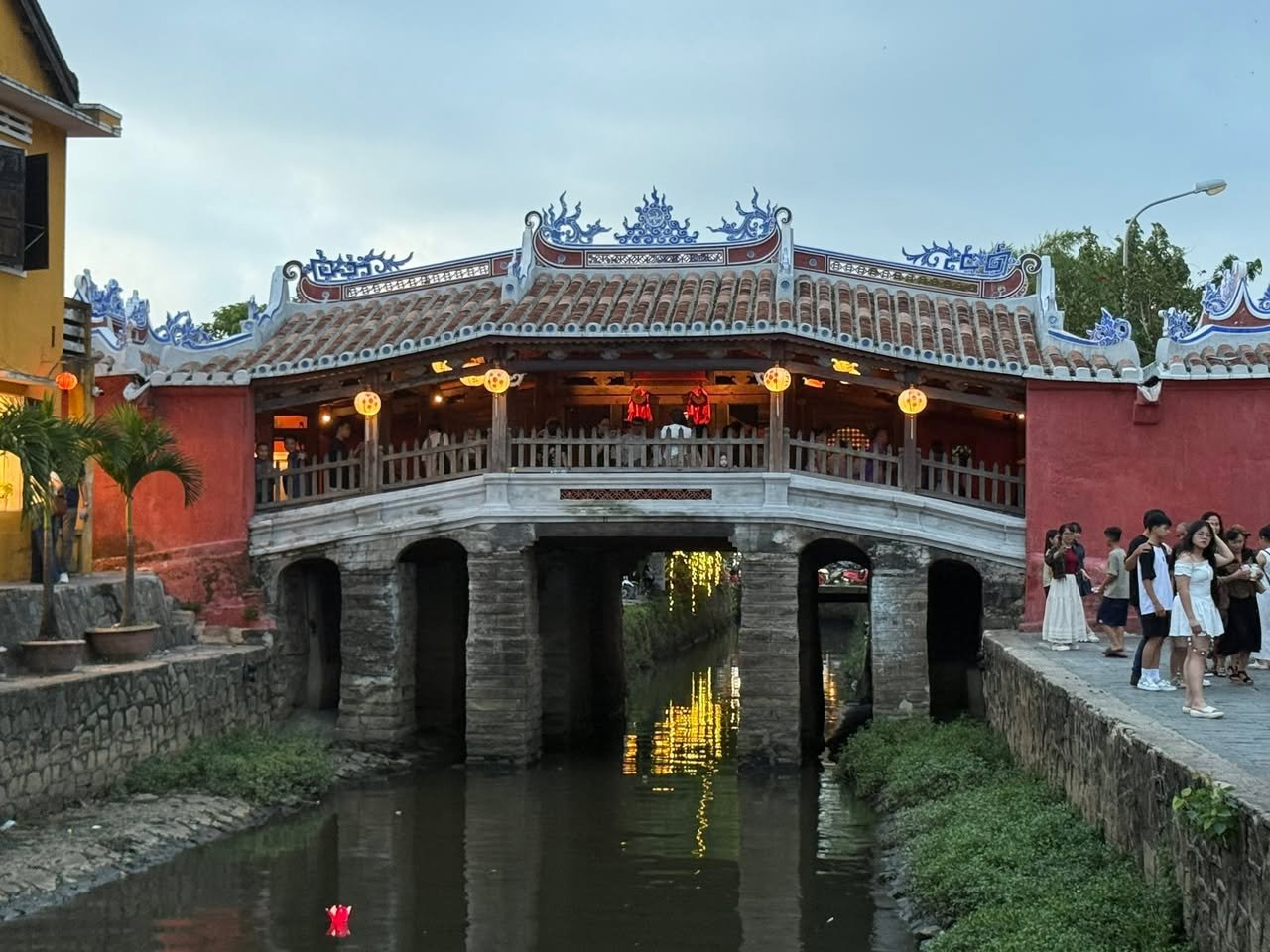 Chùa Cầu, the Japanese Covered Bridge.