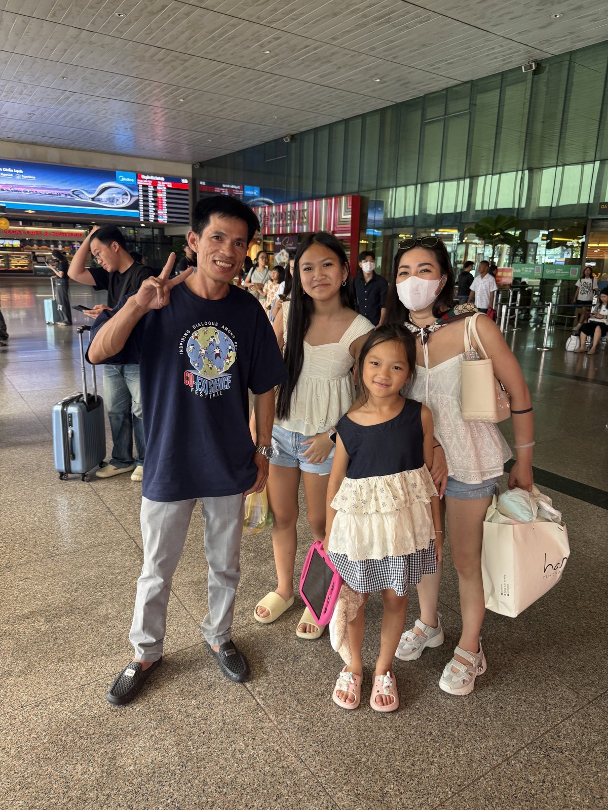 Back at Tân Sơn Nhất.