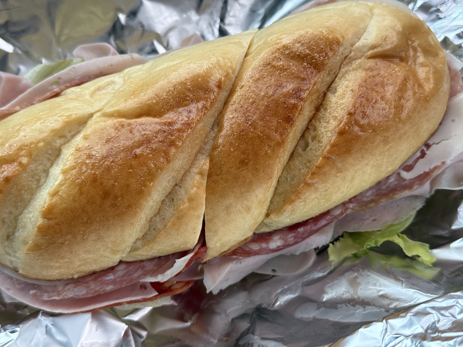 First lunch: an Italian sub from Big Boss.