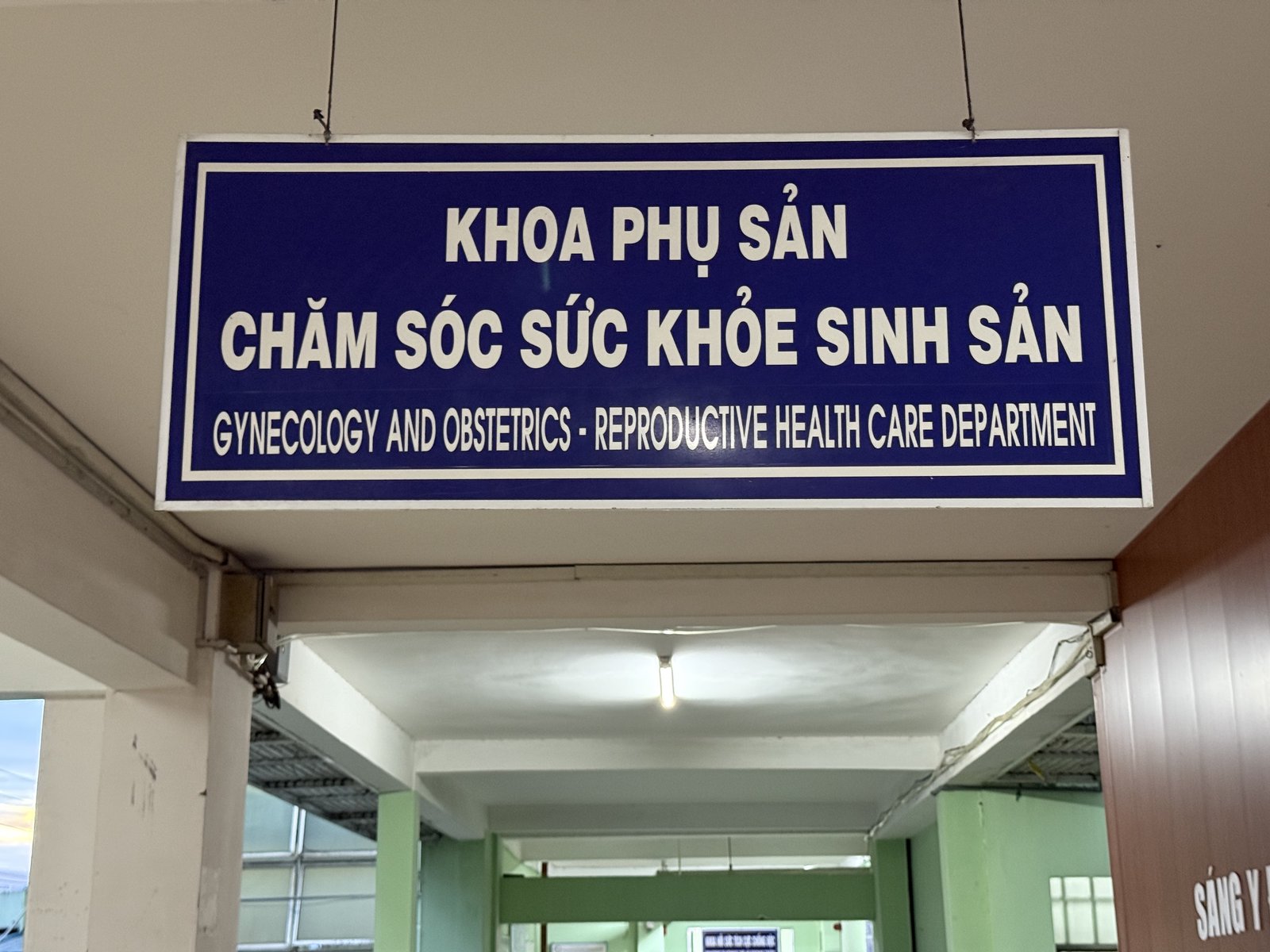 Khoa Phụ Sản.