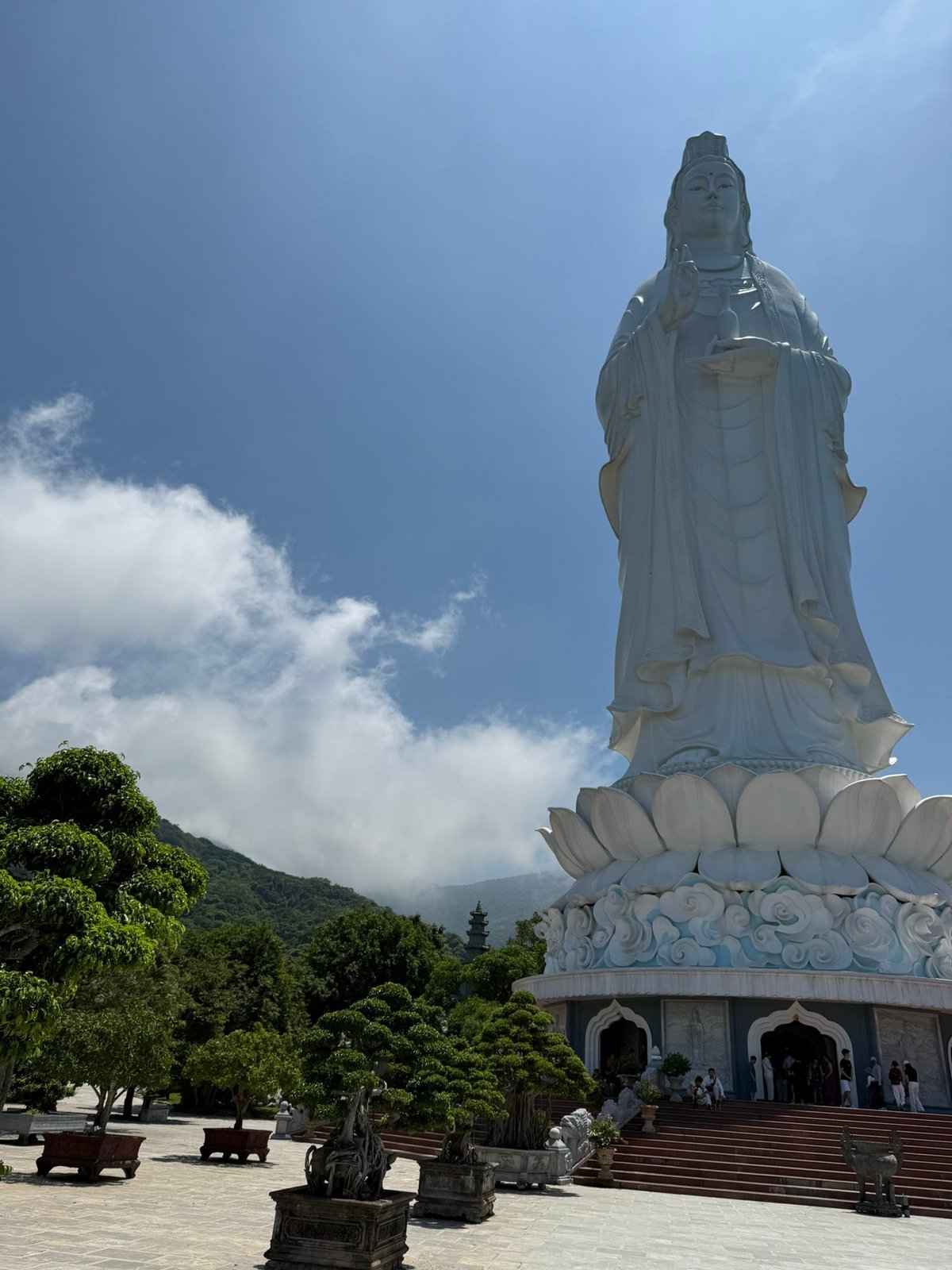 The Lady Buddha of Linh Ứng Bãi Bụt, on the side of Sơn Trà.