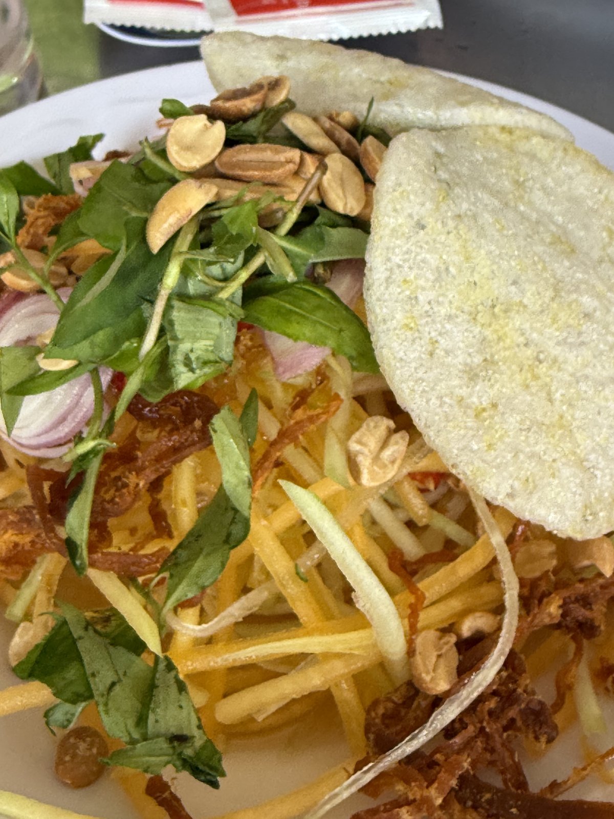 Gỏi đu đủ khô bò.