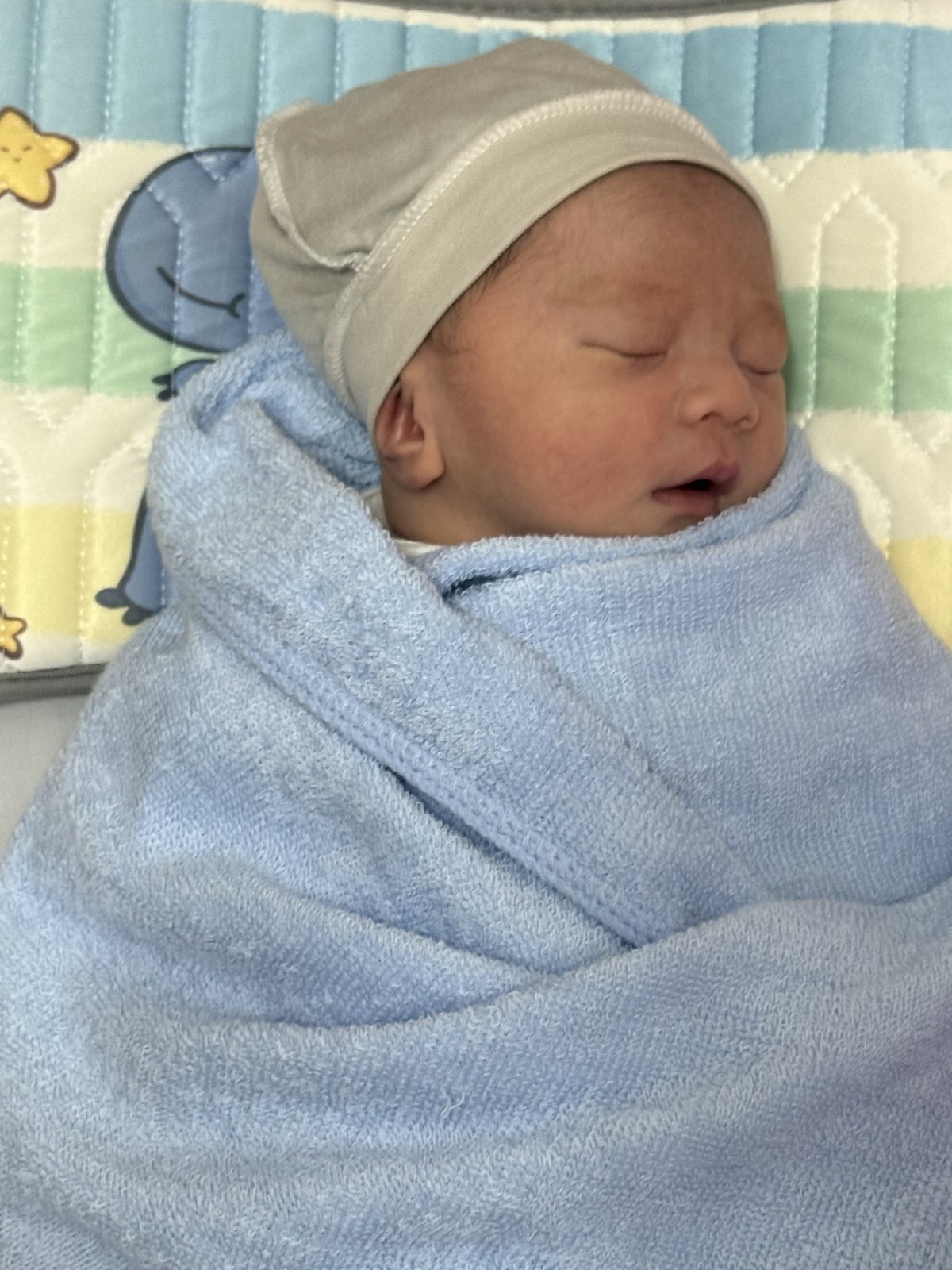 Our new nephew, Kenny.