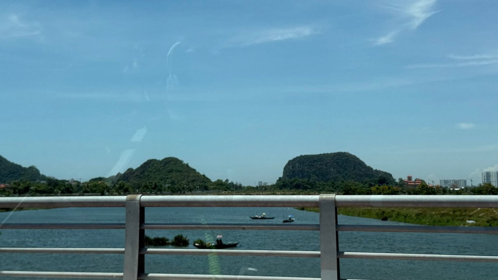 The Marble Mountains, right where we left them.