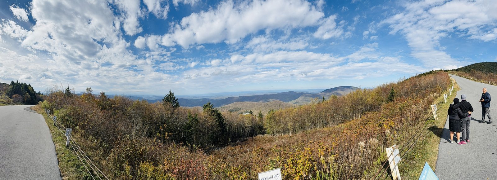 The top of Equinox, all the way around.